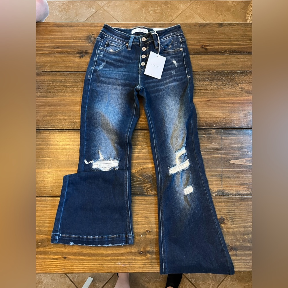 Kancan wide leg jeans